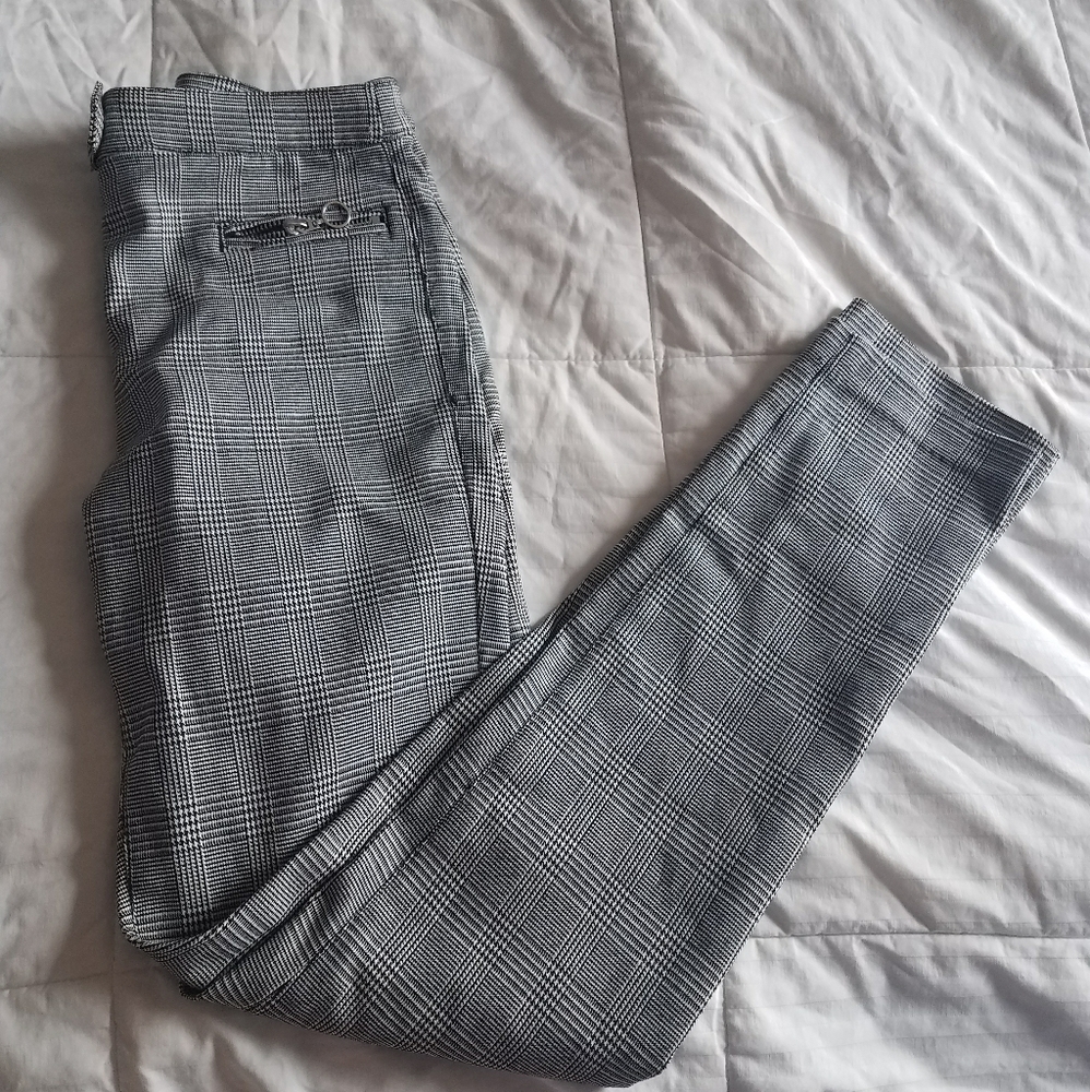 NWT H&M PLAID PANTS